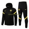 Chelsea Hooded Trainingsjacke 2022-23 Schwarz Gelbe Für Herren